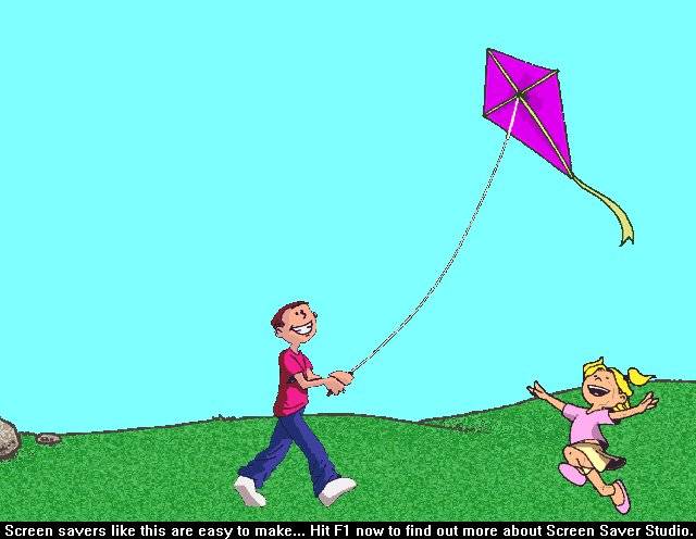 Still others just like to fly a kite. Have you ever tried to fly a kite?next